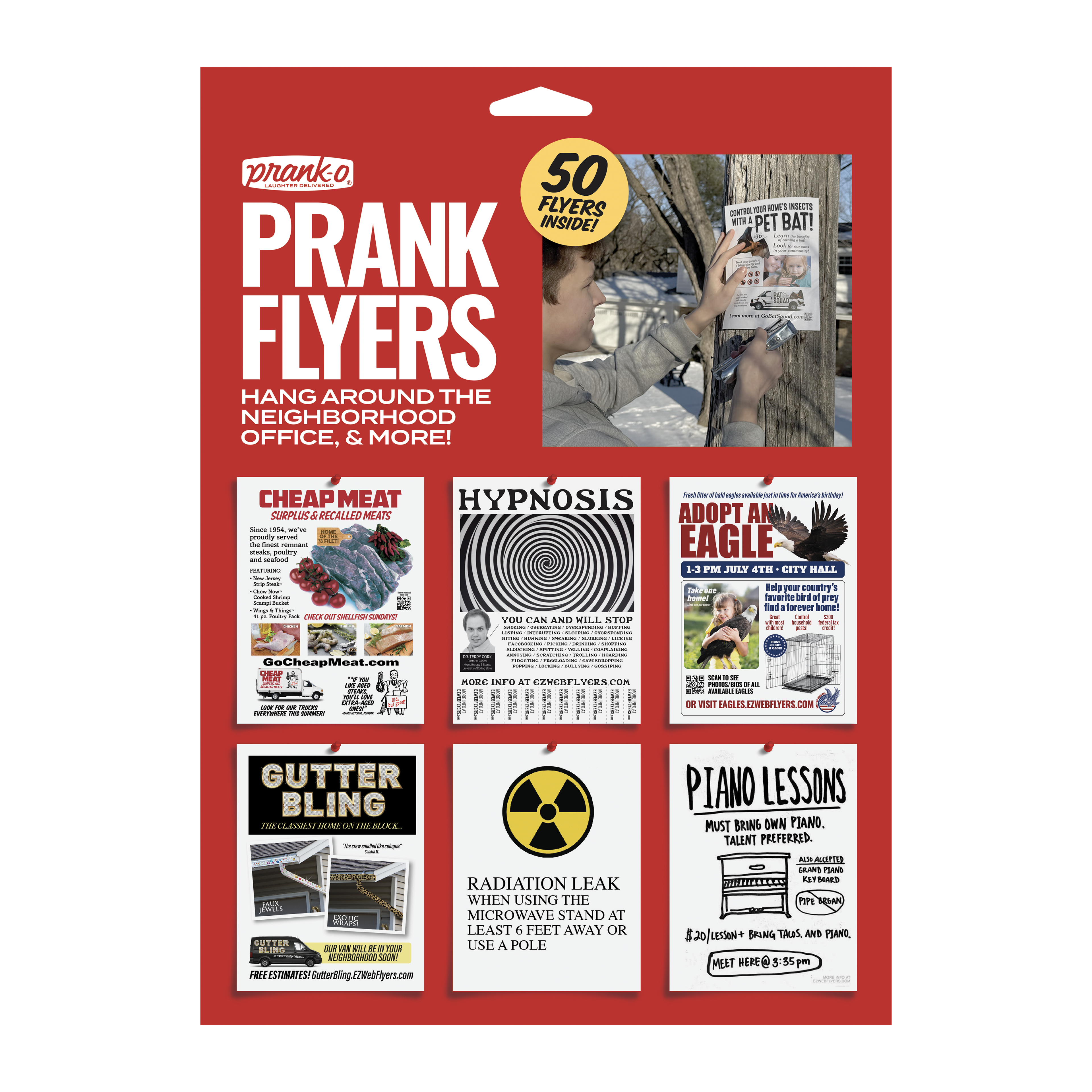 Prank Flyer Book By Prank-O (As Seen on Shark Tank)