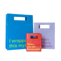 Gift Bag 3 pack: "Relax, It's Not Homemade," "Hope You Don't Have This," "Wrapped This Myself" By Prank-O (As Seen on Shark Tank)