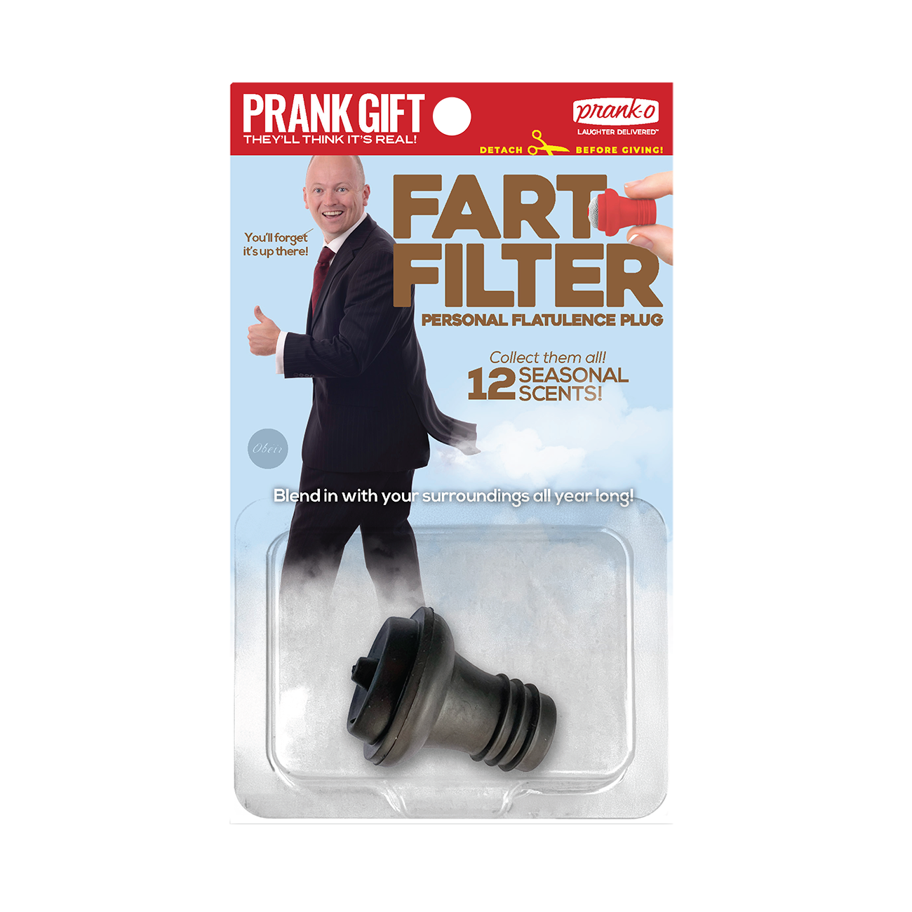 Fart Filter Prank Gift By Prank-O (As Seen on Shark Tank)