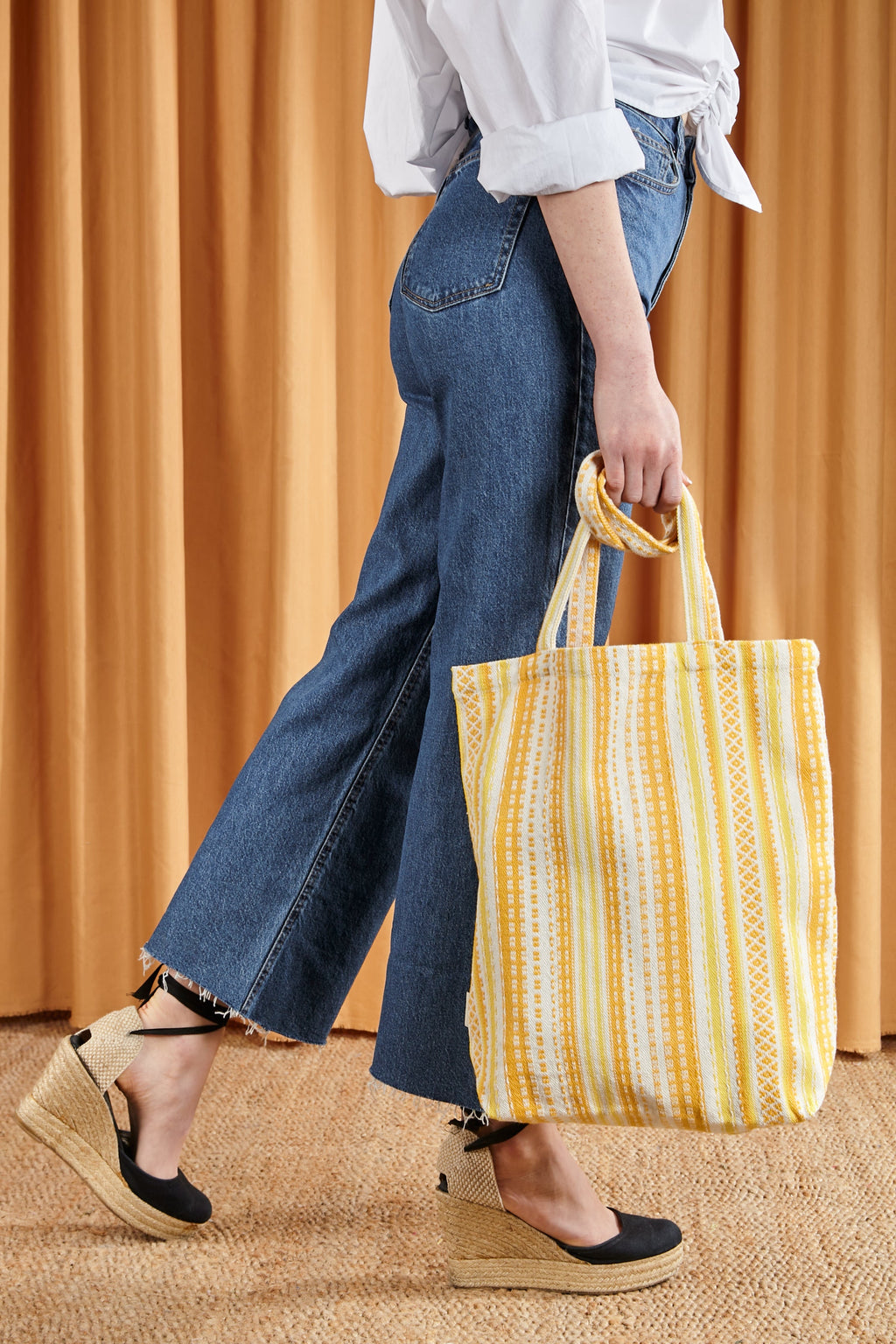 Tote Bag Alpujarra tonos amarillos