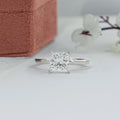 Princess Lab Grown Diamond Tulip Ring