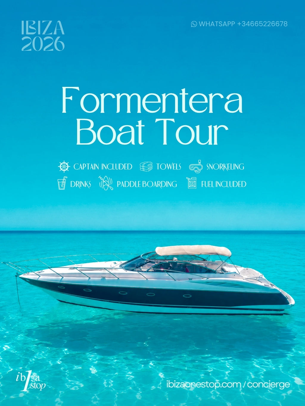 Formentera Boat Tour