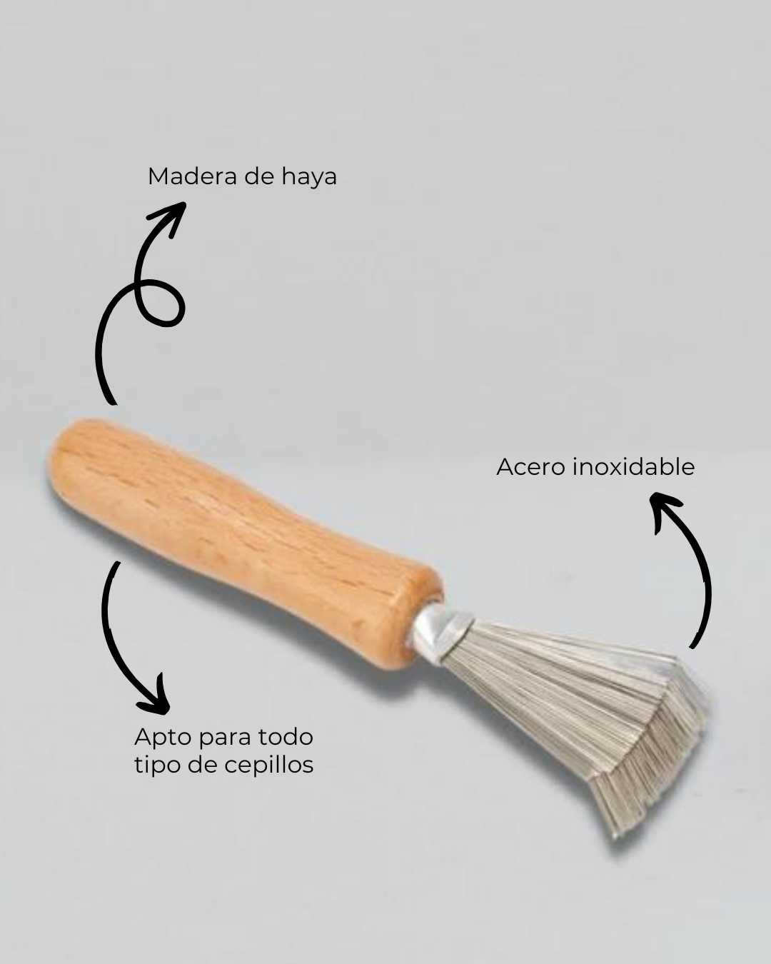 Limpiador de Cepillos y Peines