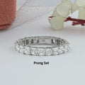 Lab Grown Diamond Eternity Wedding Band - Cushion Cut