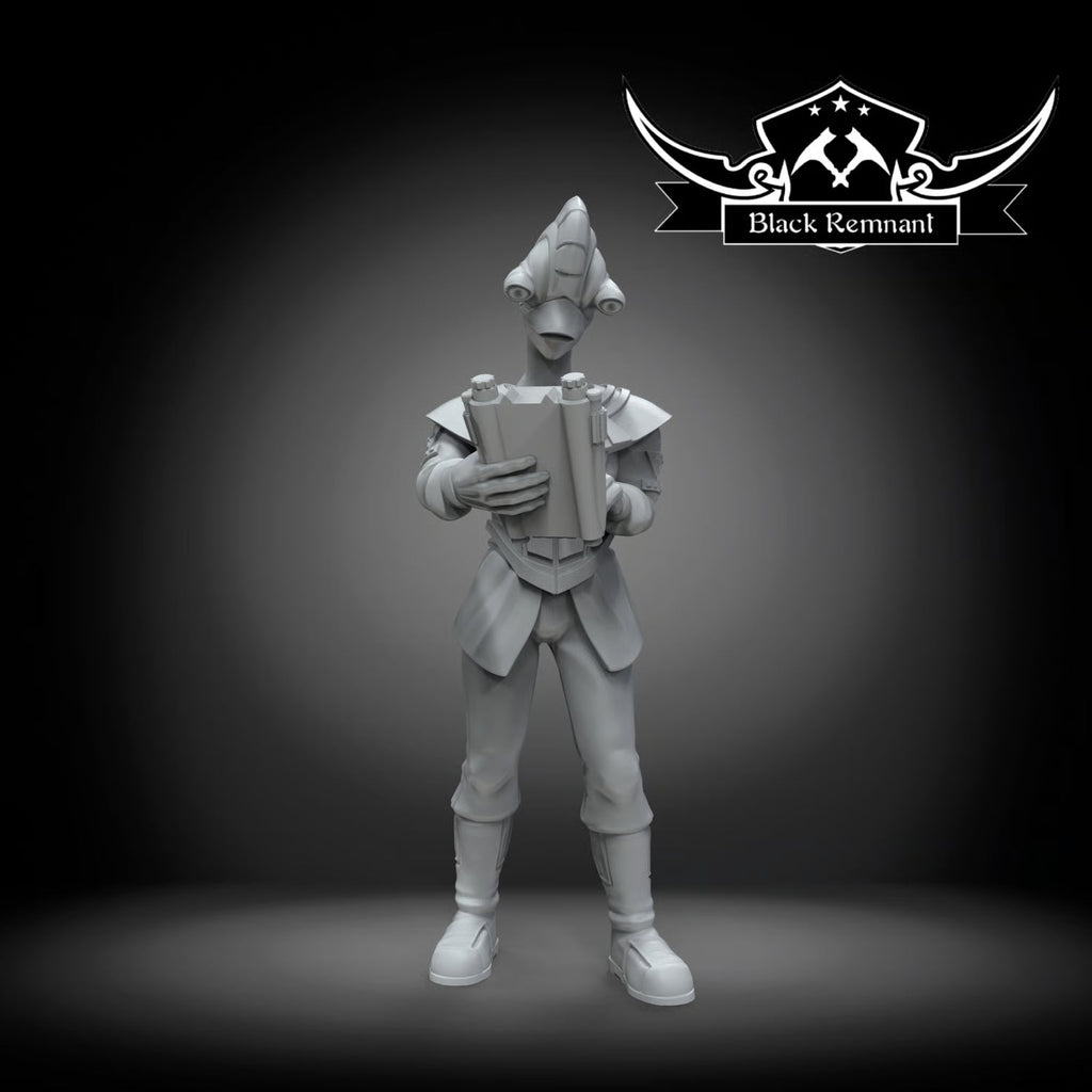 Proton bomb scientist, Black Remnant