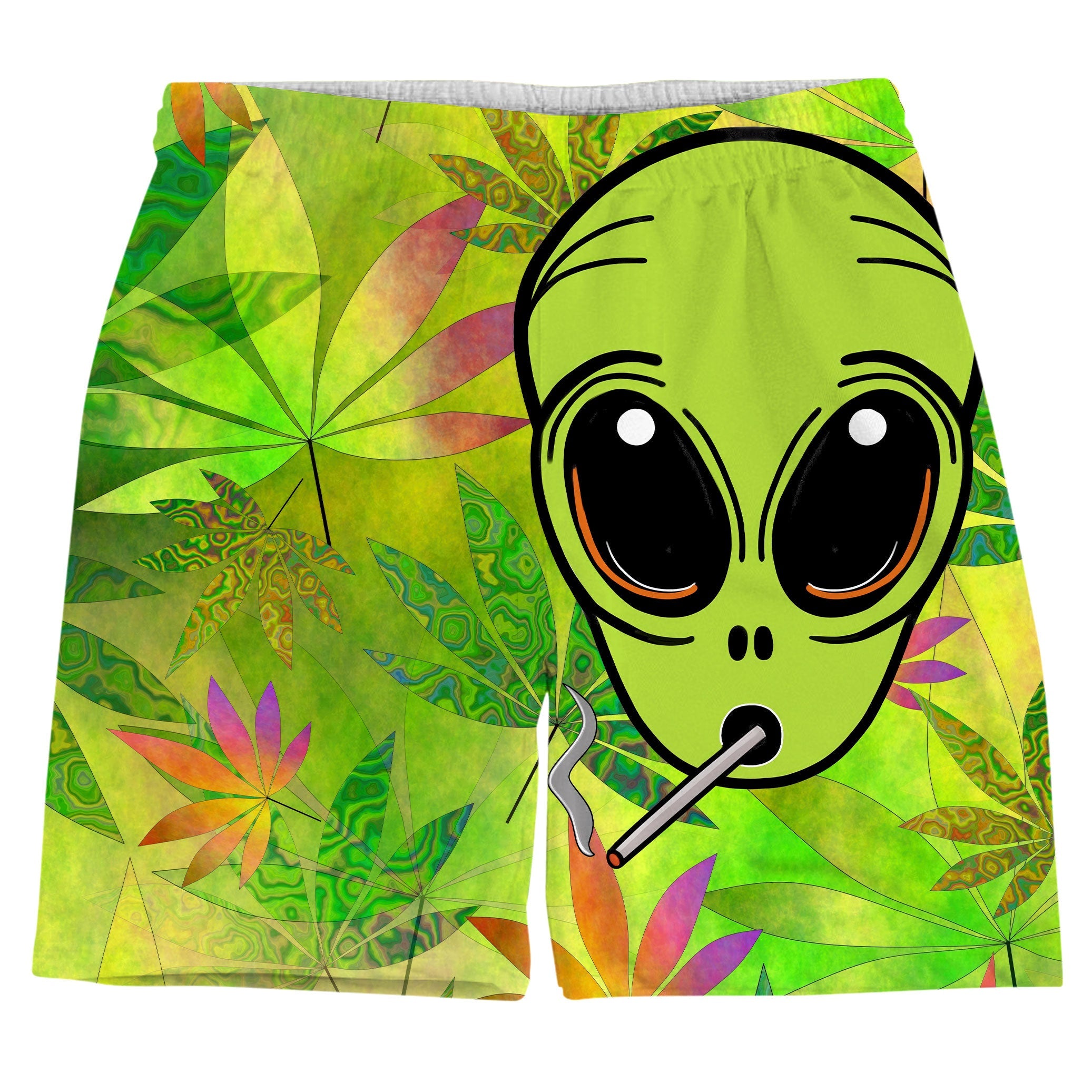 Alien Weed Weekend Shorts