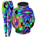 Macro Dose Zip-Up Hoodie and Leggings Combo