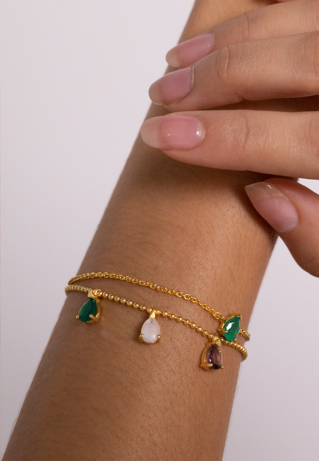Pulsera Pride Verde y Morado