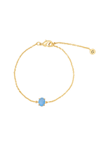 Pulsera Portobello Mini Calcedonia Azul