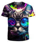 Purrfect Lightshow Men's T-Shirt