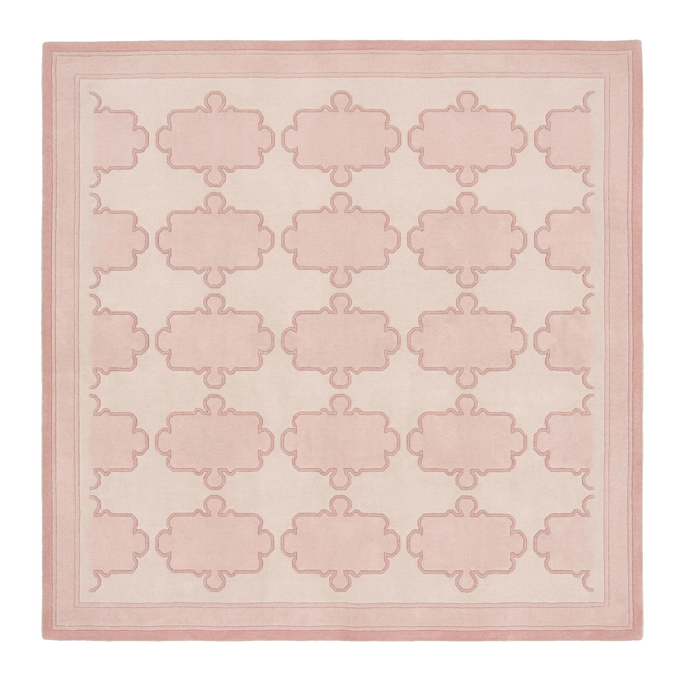 Puzzle Wave Repeat Hand Tufted Rug