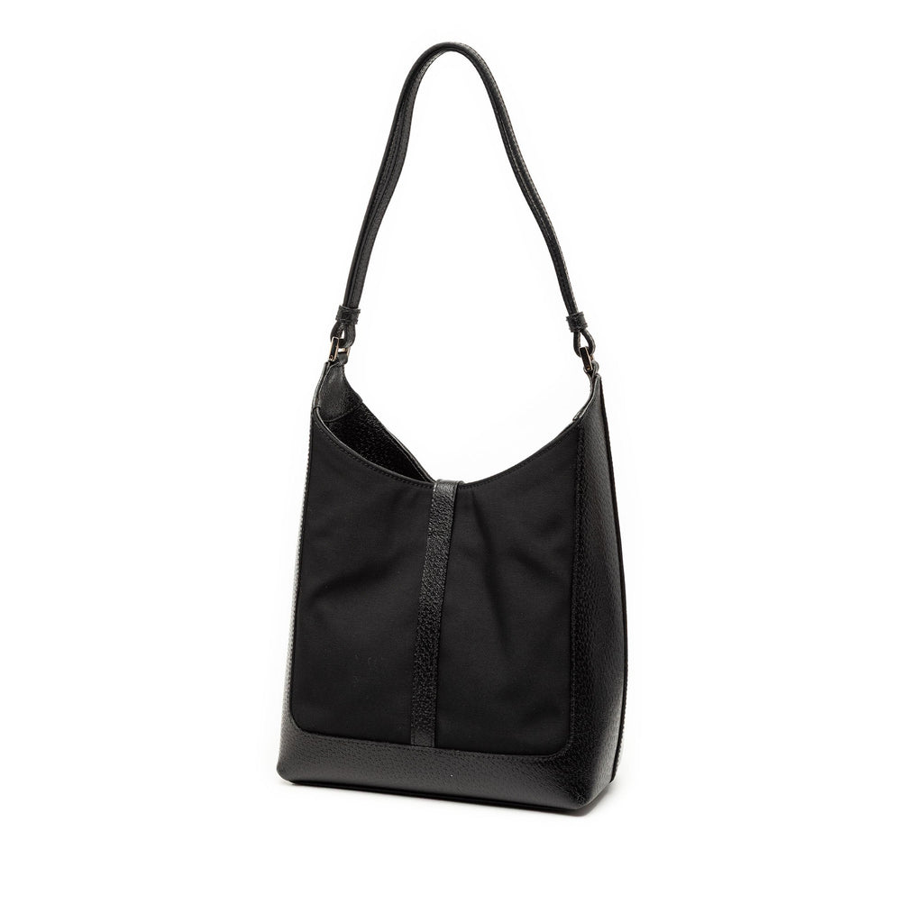 Canvas Jackie Shoulder Bag