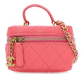 Mini CC Caviar Top Handle Vanity Case
