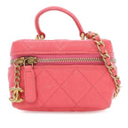 Mini CC Caviar Top Handle Vanity Case