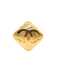 CC Gold Plated Diamond Brooch