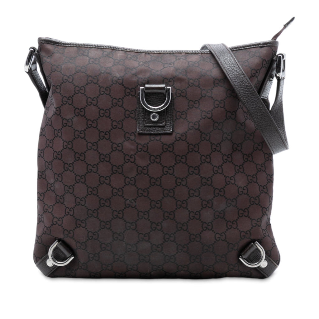 GG Nylon Abbey D Ring Crossbody