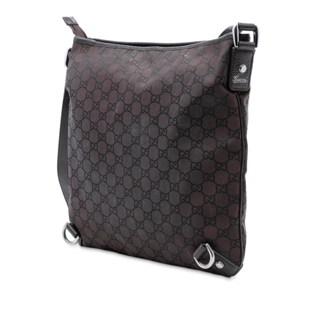 GG Nylon Abbey D Ring Crossbody