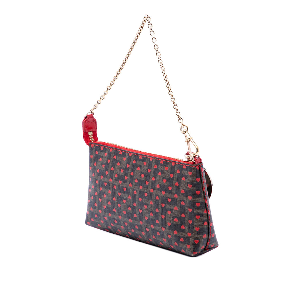 Zucca Spalmati Hearts Chain Pochette