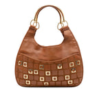 Medium Embellished Leather 61 Hobo