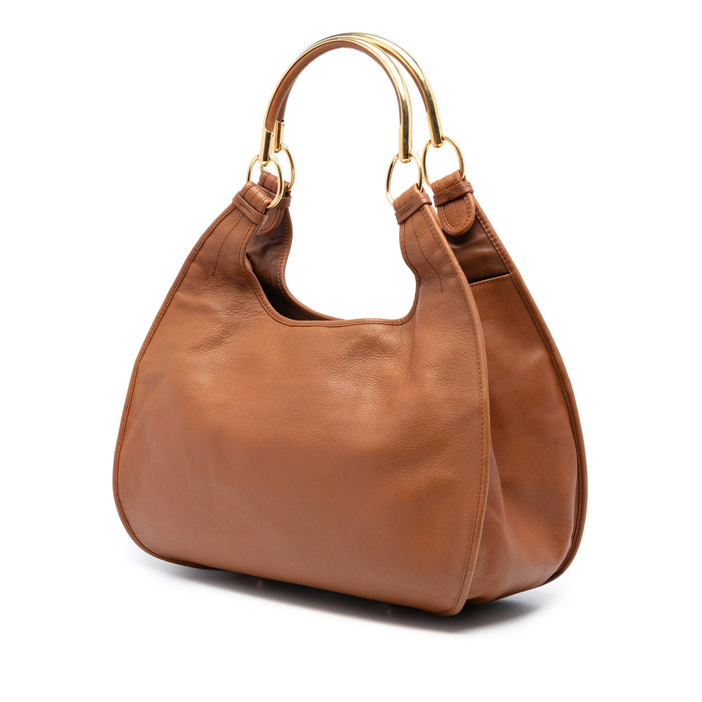 Medium Embellished Leather 61 Hobo