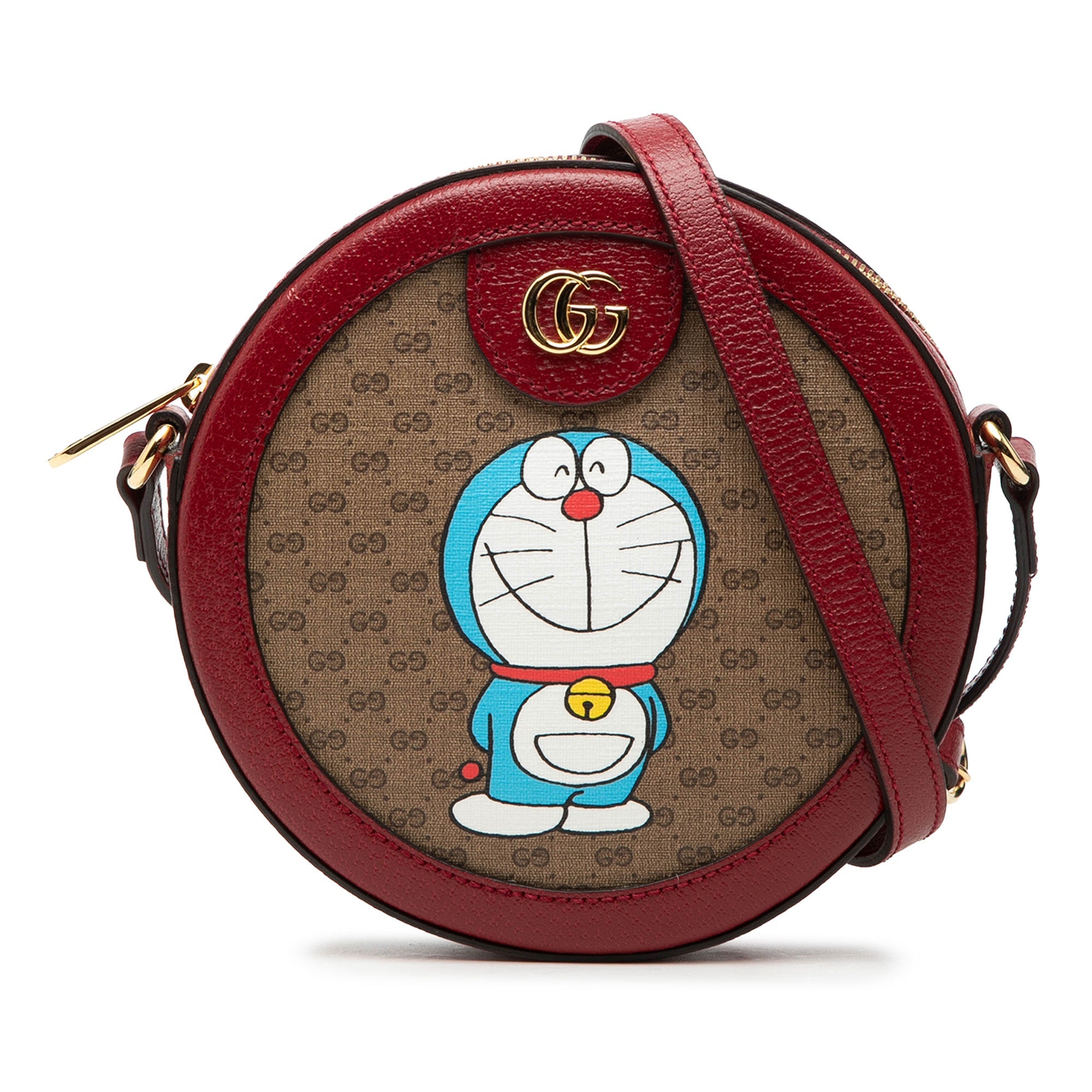 Micro GG Supreme Doraemon Round Crossbody