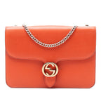 Medium Dollar Calfskin Interlocking G Crossbody