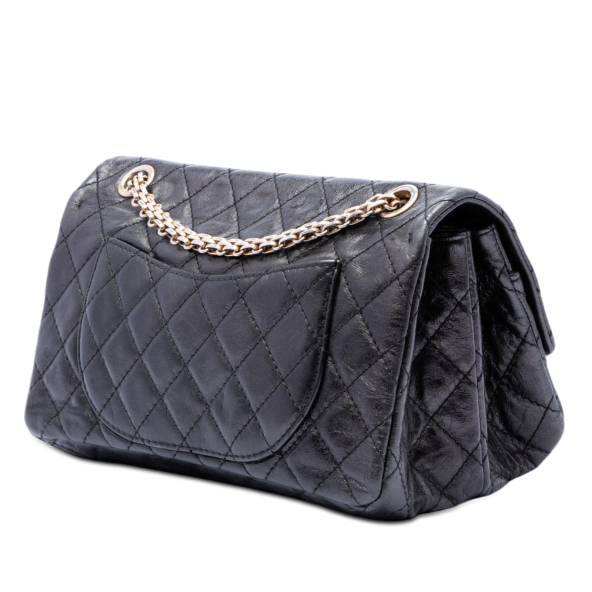 Quilted Aged Calfskin Reissue 2.55 Single Flap 225