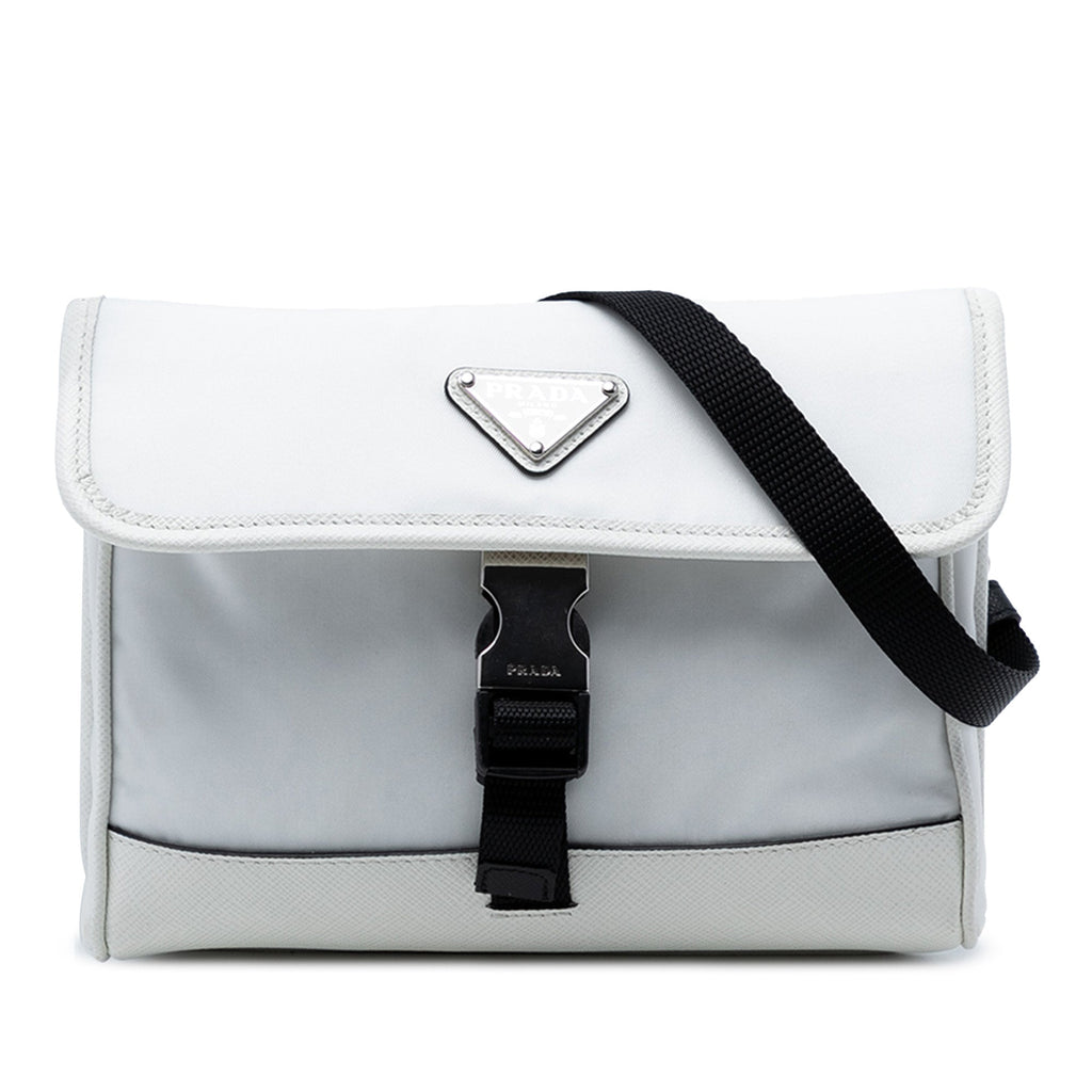 Saffiano Trimmed Re Nylon Smartphone Case