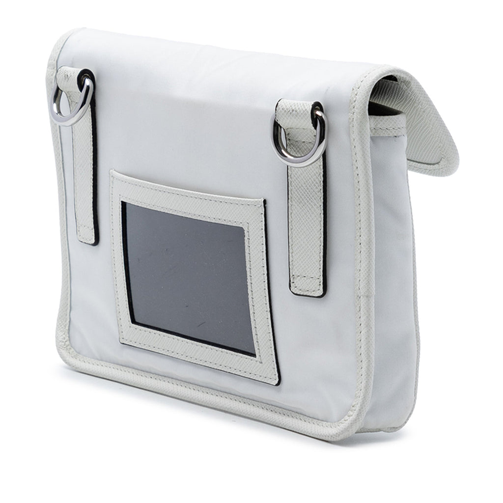 Saffiano Trimmed Re Nylon Smartphone Case