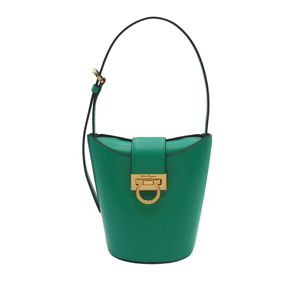 Small Leather Trifolio Shoulder Bag
