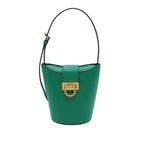Small Leather Trifolio Shoulder Bag