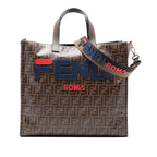 FILA Glazed Fabric FF 1974 Mania Shopping Tote