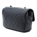 Quilted Lambskin Turn and Lock Flap