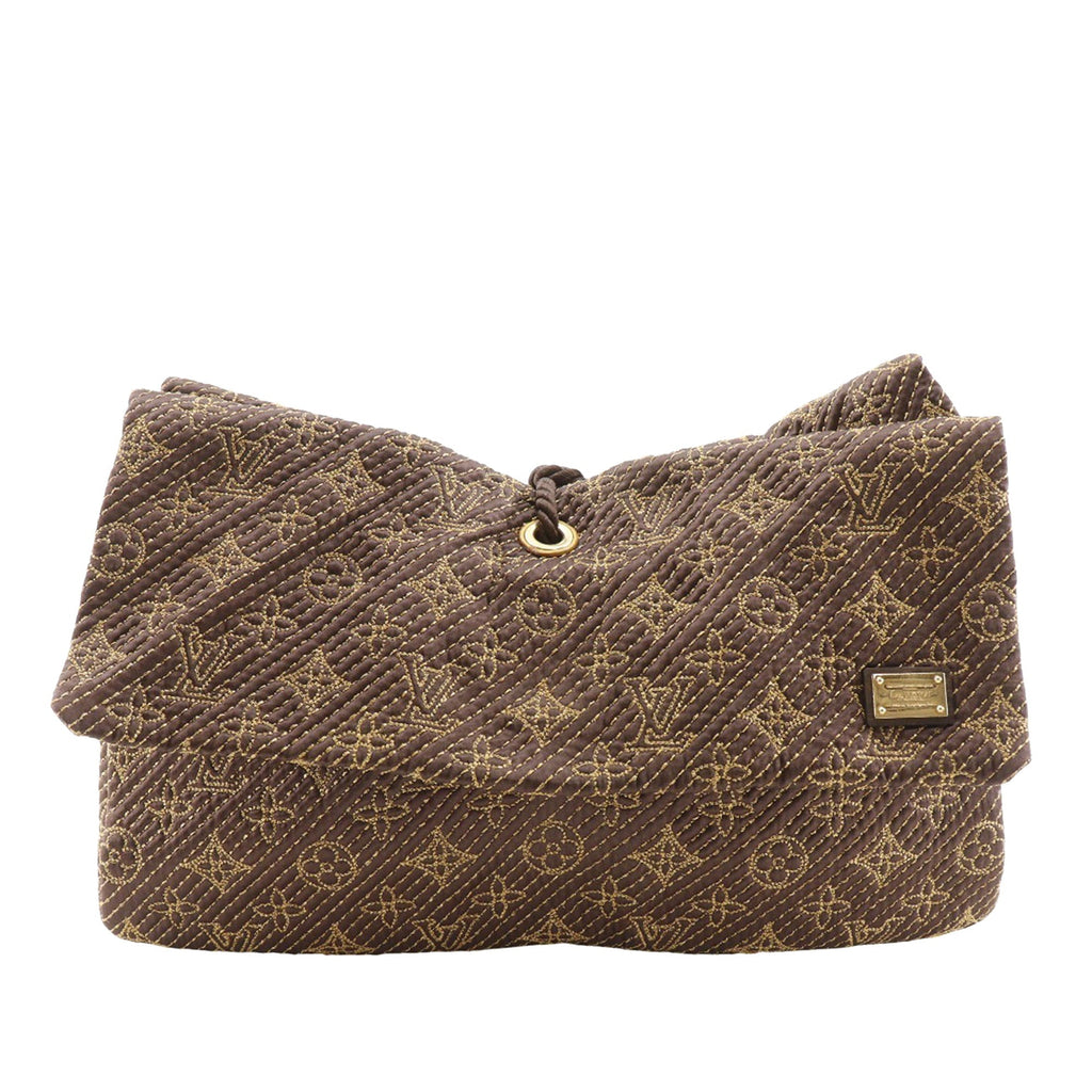 Monogram Metisse African Queen Clutch