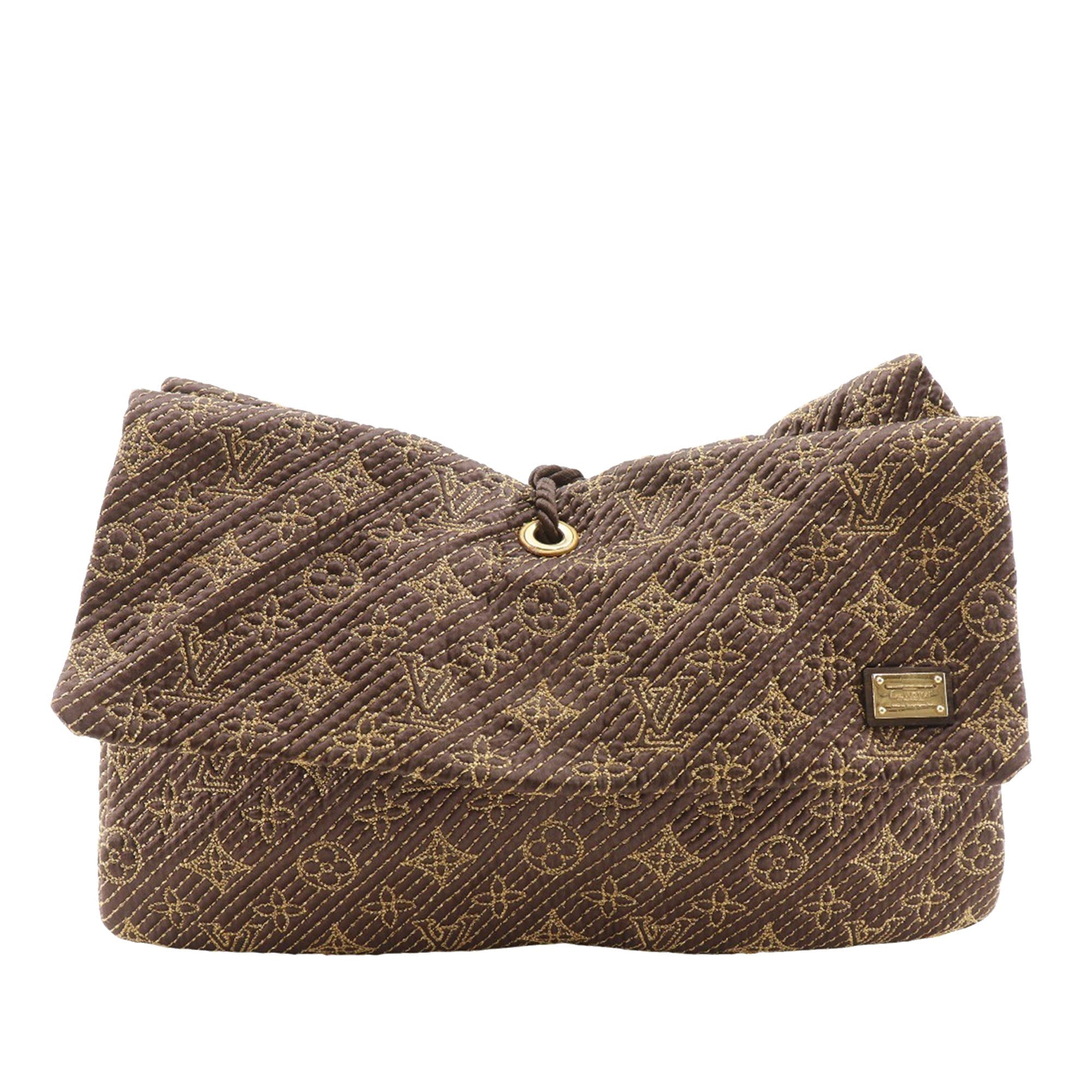 Monogram Metisse African Queen Clutch
