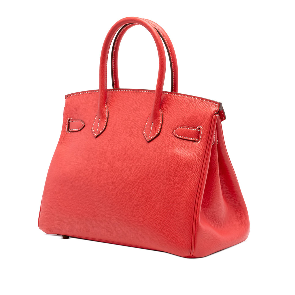 Epsom Candy Verso Birkin Retourne 30