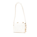 Crumpled Calfskin En Vogue Rope Flap