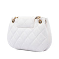 Small Quilted Lambskin Giant CC Chain Compartment Messenger Bag
