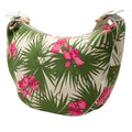 Floral Printed Canvas Crossbody