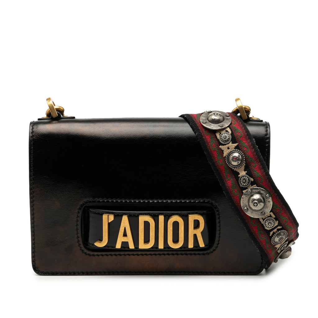Leather JAdior Chain Flap