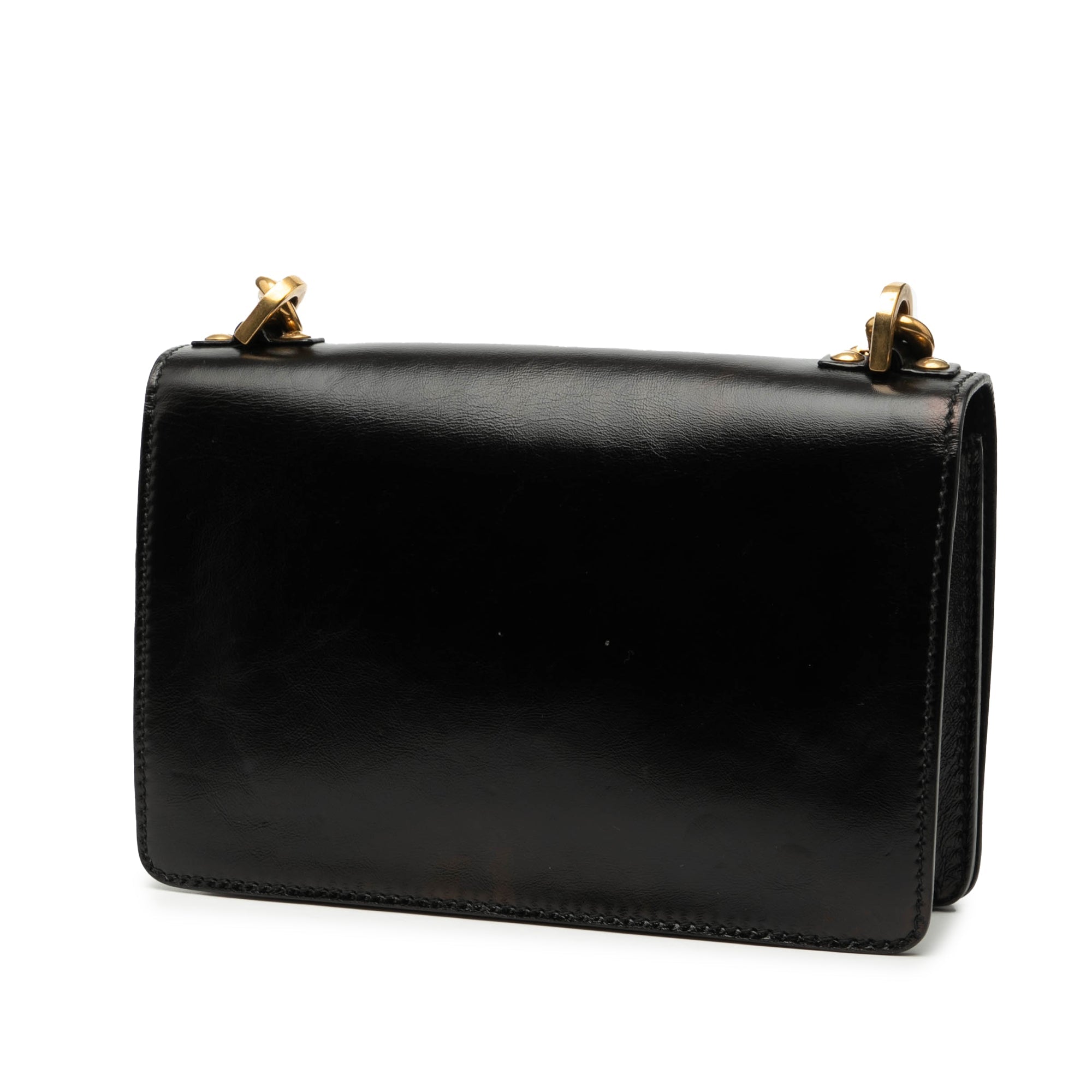Leather JAdior Chain Flap