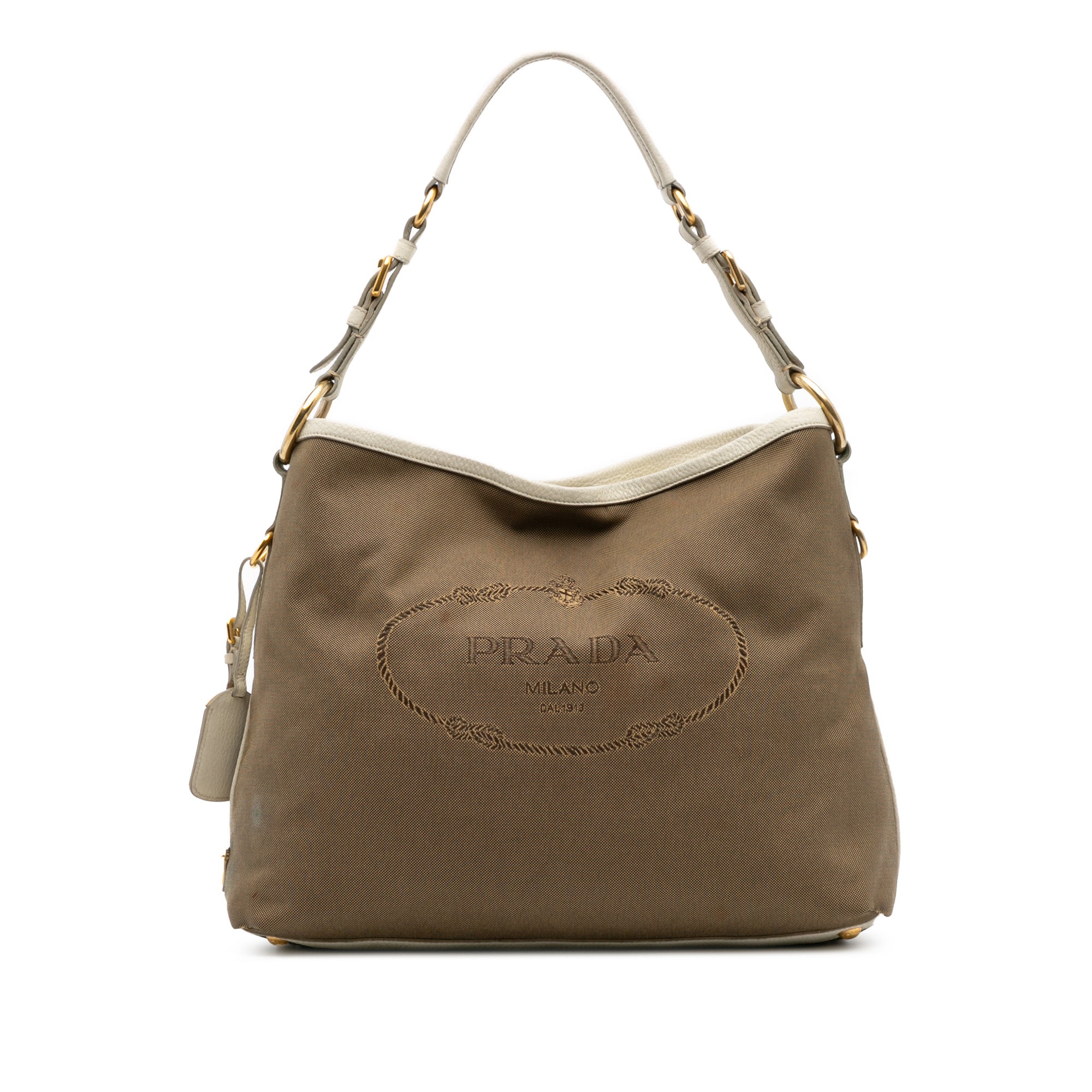 Canvas Canapa Logo Shoulder Bag