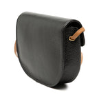Bicolor Grained Calfskin Crossbody