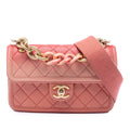Small Quilted Caviar Sunset On The Sea Flap