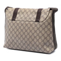 Large GG Supreme Double Buckle Flap Messenger Bag