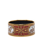 Extra Wide Enamel Grand Apparat Bracelet 70
