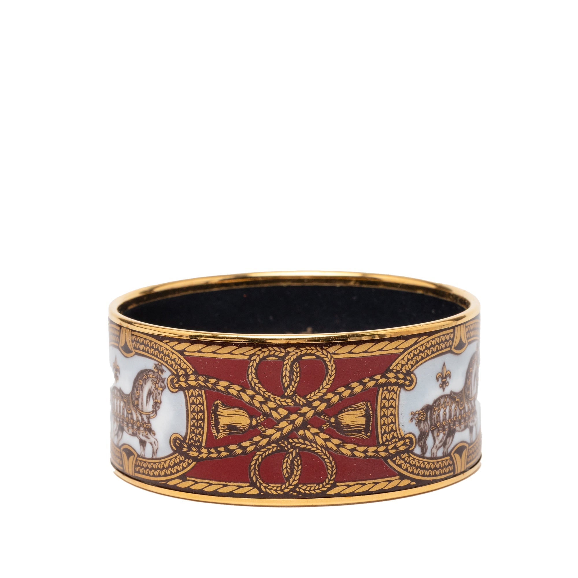 Extra Wide Enamel Grand Apparat Bracelet 70
