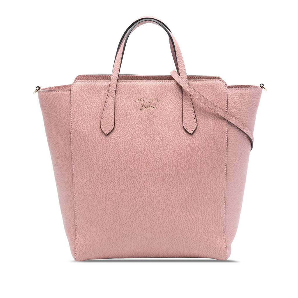 Leather Swing Convertible Tote