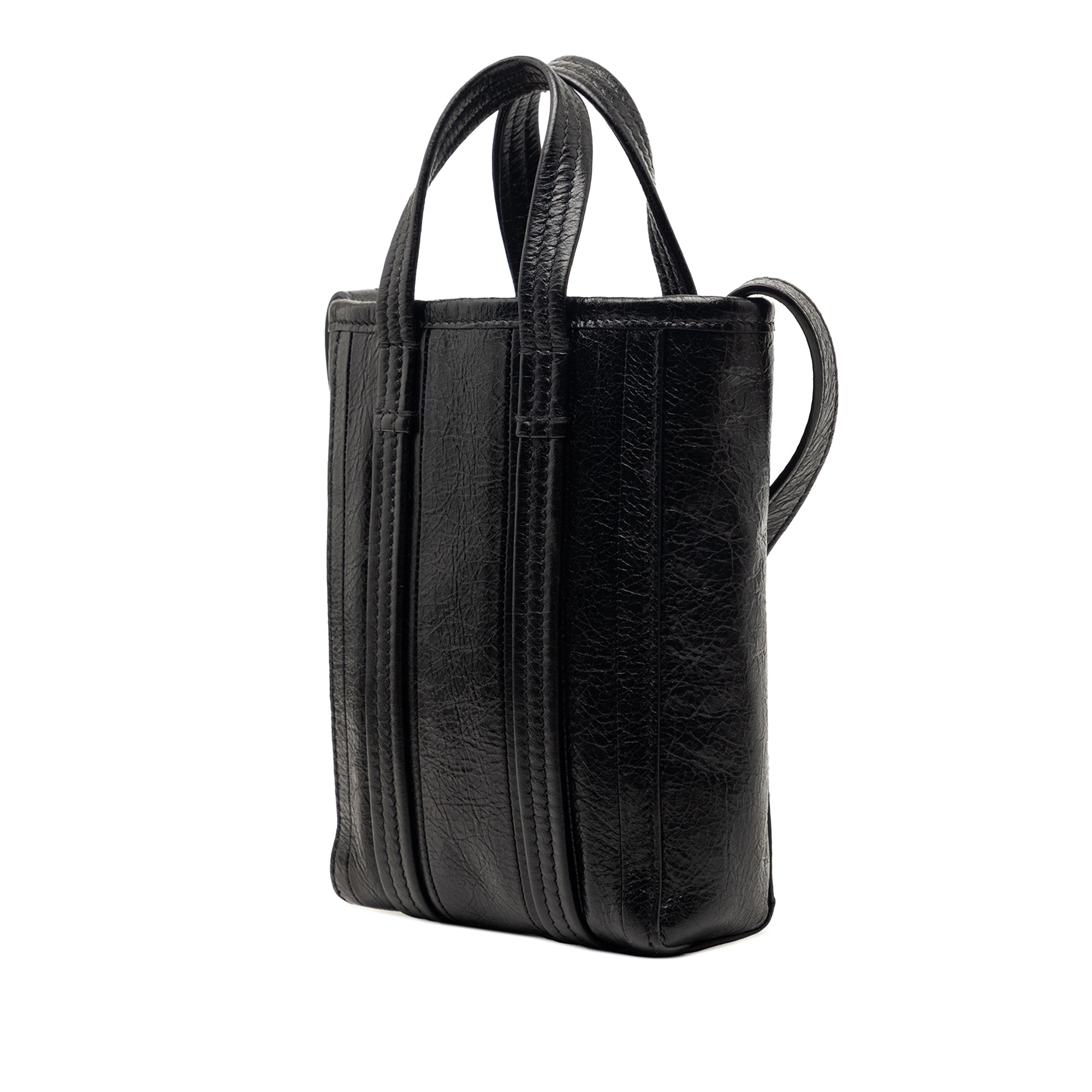 Mini Lambskin Barbes North South Shopper Bag