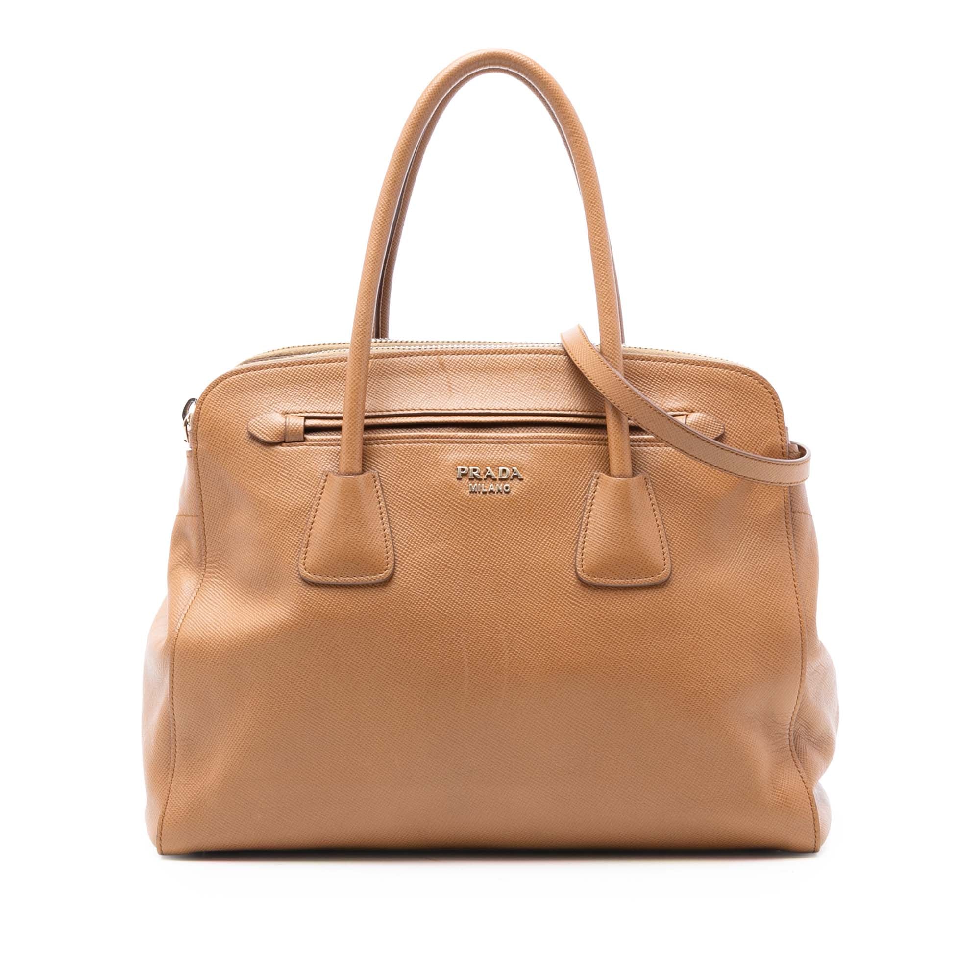 Saffiano Cuir Satchel